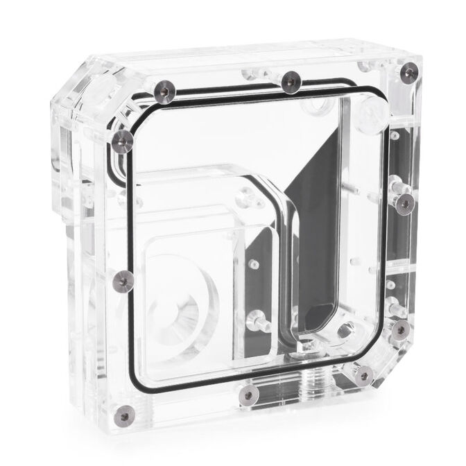 Alphacool Rise Flat Reservoir 120mm DDC Ausgleichsbeh&auml;lter image number 1
