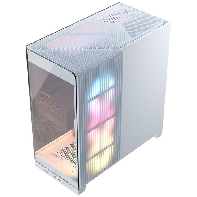 Corsair FRAME 4500X RS-R ARGB PC-Geh&auml;use, Midi-Tower, E-ATX, Tempered Glass - wei&szlig; image number 4