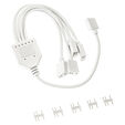 Kolink ARGB 1-4 splitter cable - 30cm, white image number null
