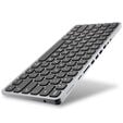 AXAGON HMC-KB keyboard USB-C 5Gbps with HUB, microSD/SD, 3x USB-A, HDMI 4K/60Hz, PD 100W, Audio, US layout image number null
