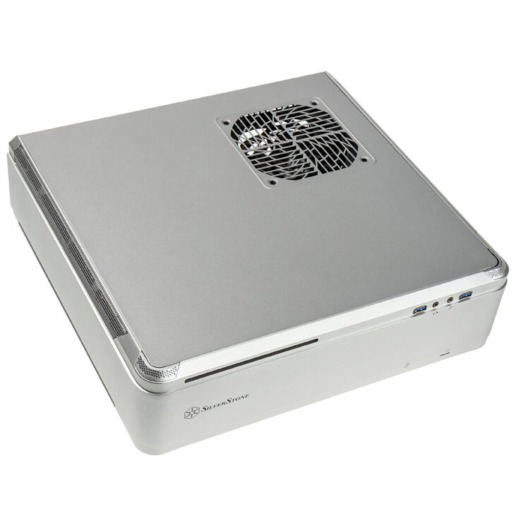 SilverStone SST-FTZ01S Fortress Mini-ITX case - silver image number 9