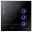ARCTIC Xtender PC-Geh&auml;use, Midi-Tower, E-ATX, RGB, Tempered Glass - inklusive vertikaler GPU-Halterung & Riser-Kabel, schwarz image number null