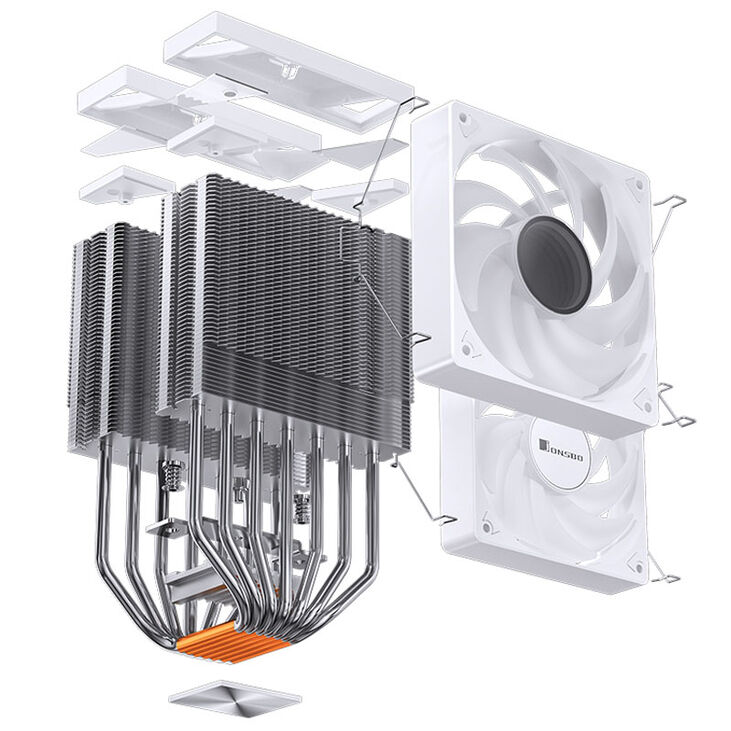 Jonsbo CR-3000 CPU-Kühler, ARGB - weiß image number 6