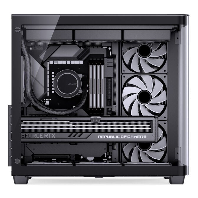 Jonsbo TK-3 PC Case, Mid Tower, ATX, Tempered Glass - Black image number 7