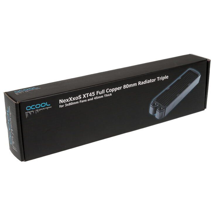 Alphacool NexXxoS XT45 Full Copper 80mm Triple-Radiator image number 5