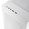 Lian Li LANCOOL 205 Mesh C PC Case, Mid Tower - White image number null