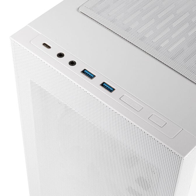 Lian Li LANCOOL 205 Mesh C PC Case, Mid Tower - White image number 4
