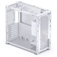 Jonsbo D41 Screen ATX Geh&auml;use, Tempered Glass - wei&szlig; image number null