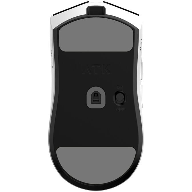 ATK X1 Gaming-Maus, kabellos, PAW3950 Ultra, 8K Hz - wei&szlig; image number 5