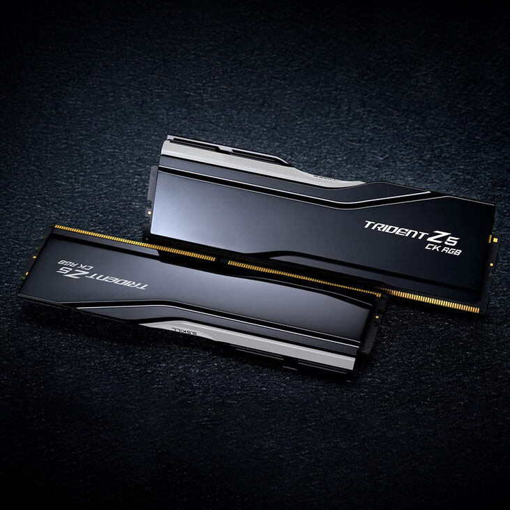 G.Skill Trident Z5 CK RGB DDR5-8400 RAM, CL40, XMP 3.0, CUDIMM - 48 GB Dual Kit, black image number 6