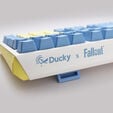 Ducky x Fallout Vault-Tec Limited Edition One 3 Gaming Keyboard - MX Brown (ANSI, US) image number null