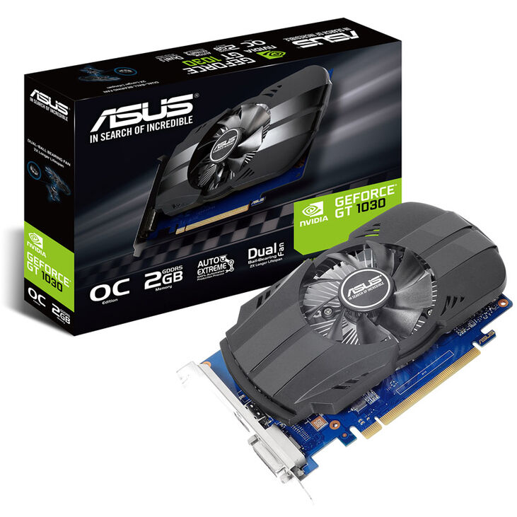 ASUS GeForce GT 1030 Phoenix O2G, 2048 MB GDDR5 image number 0