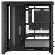 Corsair Frame 4000D RS ARGB PC case, Mid Tower, E-ATX, RGB, Tempered Glass - black image number null
