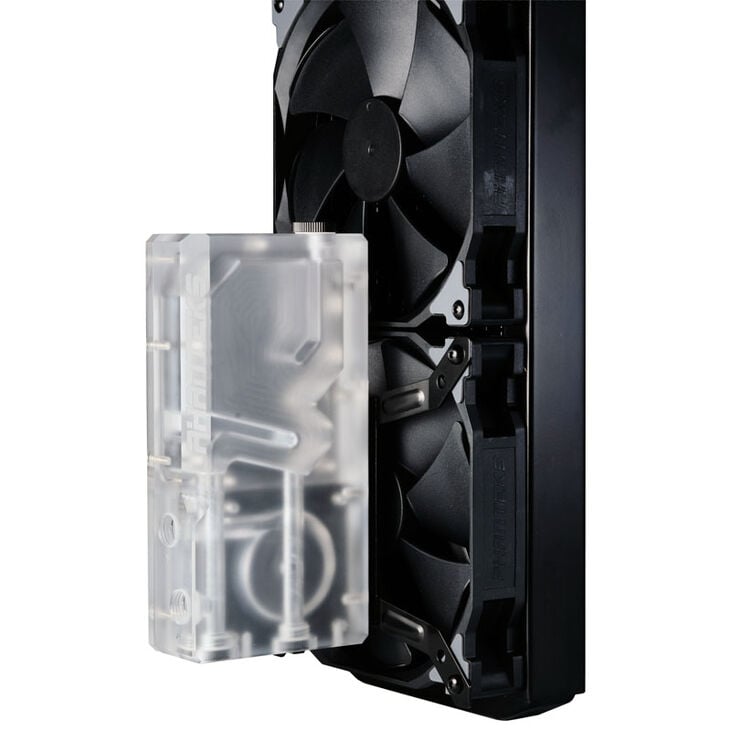 PHANTEKS R160C Reservoir - Transparent Acrylic Backplate, DRGB-LED image number 3