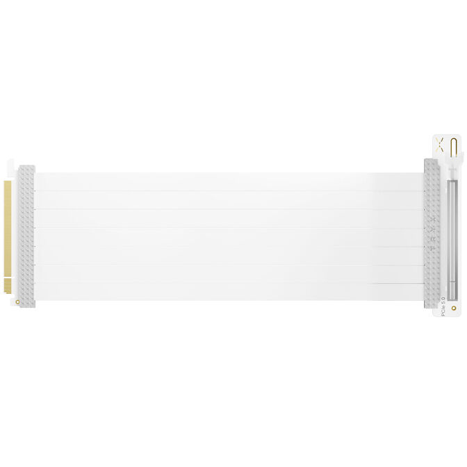TRYX STRING PCIe 5.0 x16 Riser cabel, 300mm - White image number 1