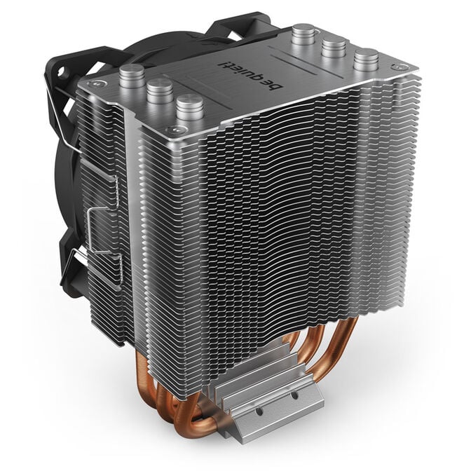 be quiet! Pure Rock Slim 2 CPU Cooler - 92mm, silver/black image number 2