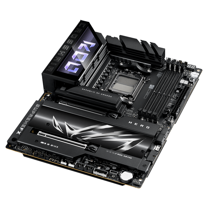 ASUS ROG Crosshair X870E Hero Mainboard, AMD X870E, Sockel AM5, DDR5 image number 6