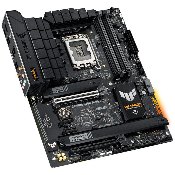 ASUS TUF Gaming B760-Plus WIFI motherboard, socket 1700, Intel B760, ATX, DDR5 image number 1