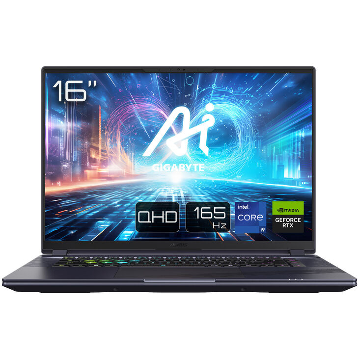 GIGABYTE AORUS 16X ASG-63DEC65SH, 40,64 cm (16 Zoll) 165 Hz, i9-14900HX, RTX 4070 Gaming Laptop image number 1