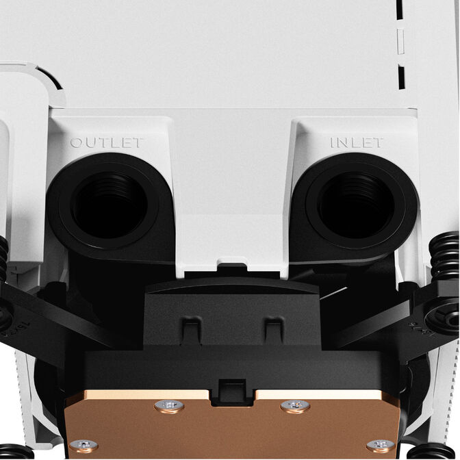 TRYX Panorama CPU Water Block, AMOLED Display, Intel and AMD Sockets - white image number 5