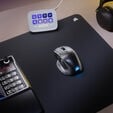 Corsair Nightsword v2 kabellose Gaming-Maus, optischer Sensor, 8.000Hz, RGB- schwarz image number null