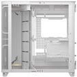 Corsair AIR 5400 RS-R ARGB PC Case, Mid Tower, Tempered Glass, RGB - includes 3x 120mm Fans, white image number null