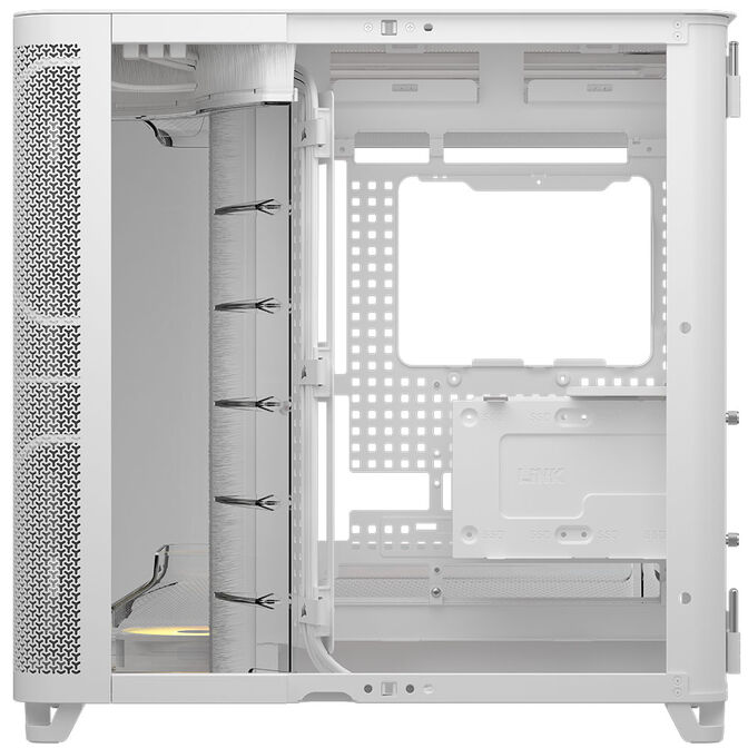 Corsair AIR 5400 RS-R ARGB PC Case, Mid Tower, Tempered Glass, RGB - includes 3x 120mm Fans, white image number 5