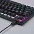 Corsair K60 PRO TKL optical-mechanical gaming keyboard, RGB lighting, Corsair OPX - black image number null