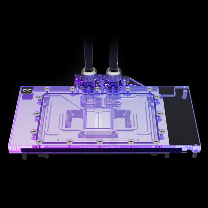Alphacool Eisblock Aurora GPX-N RTX 4090 mit Backplate AMP - Acryl image number 2