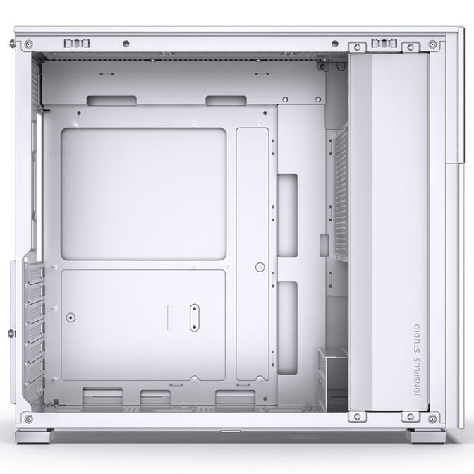 Jonsbo D41 Screen ATX Geh&auml;use, Tempered Glass - wei&szlig; image number 4