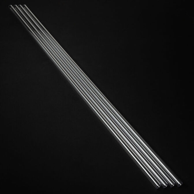 Alphacool Eisrohr 13/10mm Hard-Tube PETG - clear, 80cm (set of 4) image number 0