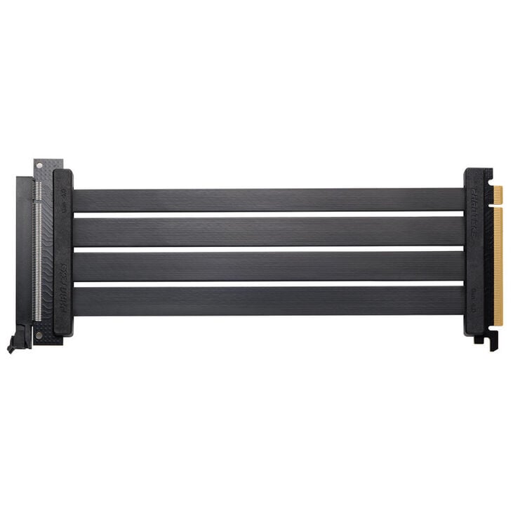 PHANTEKS PCI-E 4.0 x16 Riser Flat Line cable, 30cm - black image number 1
