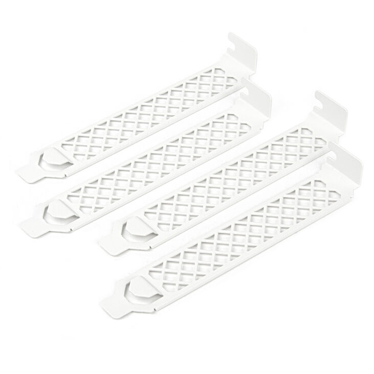 SilverStone SST-Aeroslots2W - PCI Slotblenden, 4 Stück - weiß image number 2