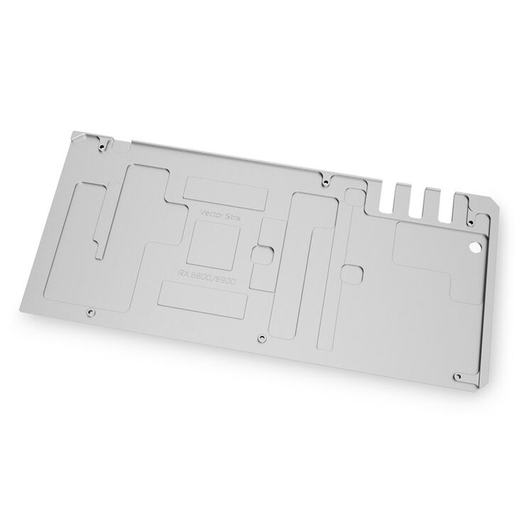 EK Water Blocks EK-Quantum Vector Strix RX 6800/6900 Backplate - Nickel image number 1