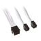 SilverStone 8-Pin-EPS auf 4+4-Pin-ATX/EPS - 300mm wei&szlig;