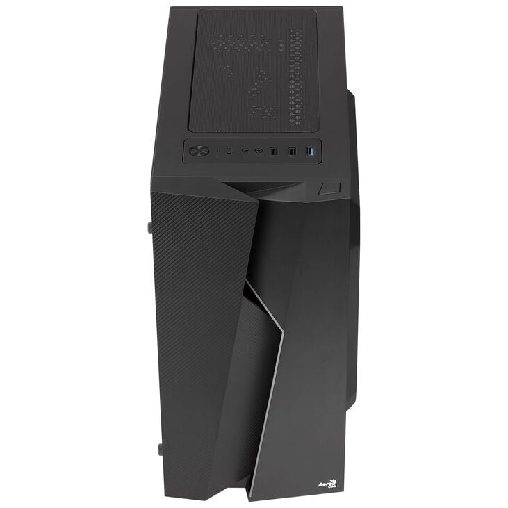 Aerocool Bolt Mini Micro-ATX Case - black image number 3