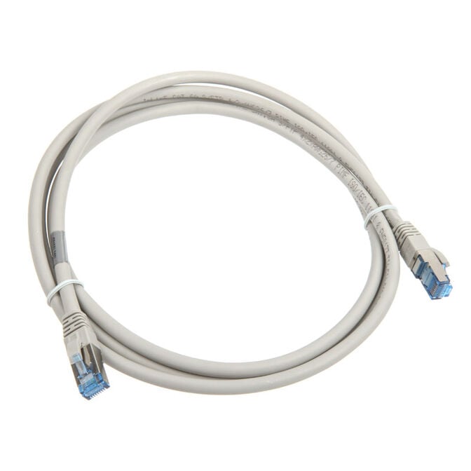 InLine Patchkabel Cat.6A, S/FTP (PiMf), 500MHz, grau - 2m image number 1