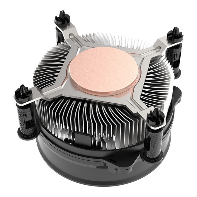 Akasa AK-CC6605EP01 Low Profile CPU K&uuml;hler, Intel Sockel 1700 und 1851 - 92mm image number 1