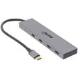 InLine USB-C-Hub, USB 3.2, 4x USB-Typ-C image number null