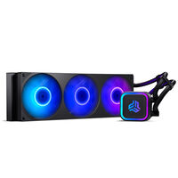 PHANTEKS Glacier One 360S25 SE DRGB AIO Liquid CPU Cooler, Black