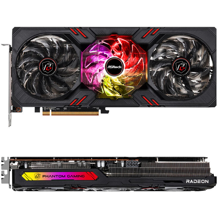 ASRock Radeon RX 7600 Phantom Gaming 8GO, 8192 MB GDDR6 image number 2