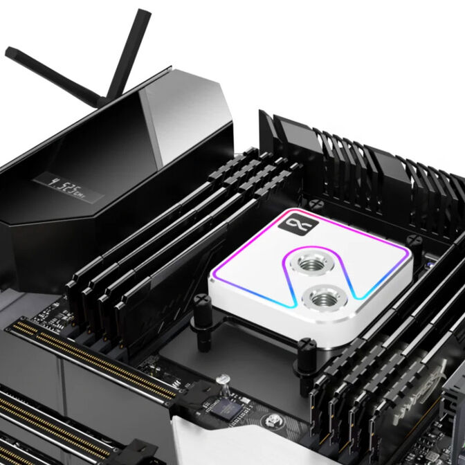 Alphacool Core 1 Aurora CPU-K&uuml;hler, ARGB - wei&szlig; image number 4