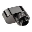 XSPC G1/4 Rotary 14mm Offset Fitting - Chrome Black image number null