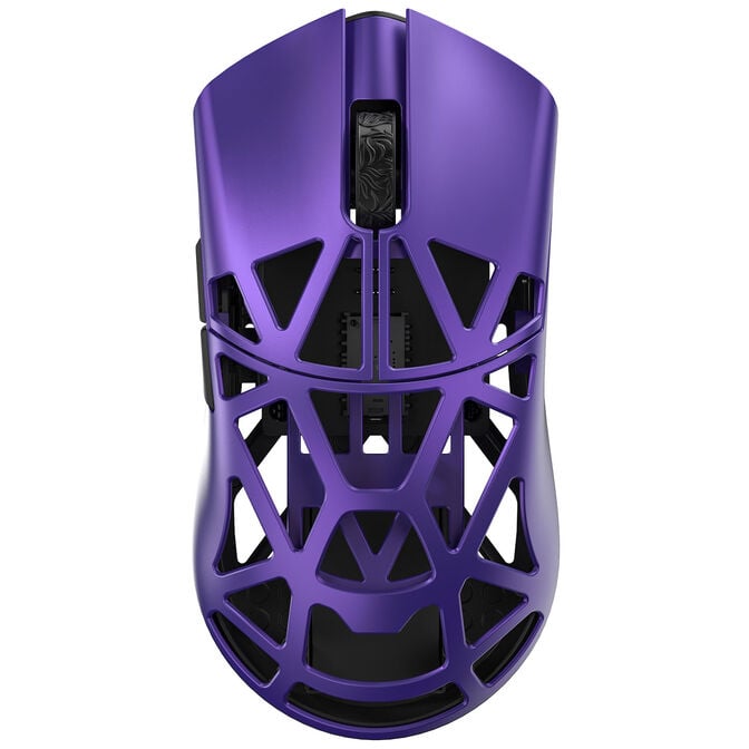 WLMOUSE Beast X Mini Pro Solid Sides Gaming Mouse, Omron Optical Switches - purple image number 1