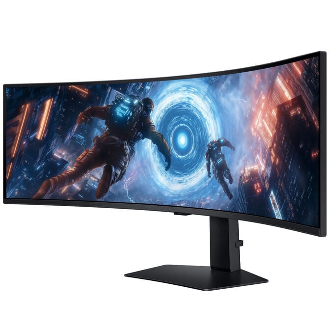Samsung Odyssey G9 G91F, 49-inch Gaming Monitor, 144 Hz, VA, G-SYNC Compatible image number 2