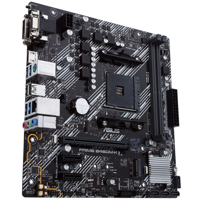 ASUS PRIME B450M-K II, AMD B450 Mainboard - Sockel AM4 image number 4