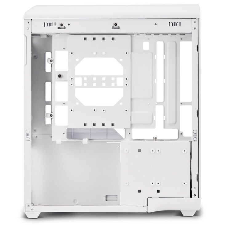 Ssupd Xhuttle PC case, mid tower, ATX, RGB, tempered glass - white image number 5