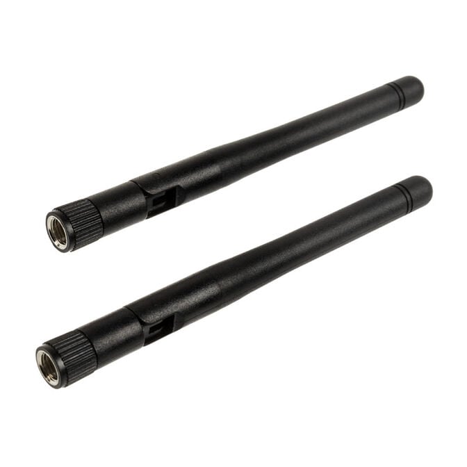 Akasa Omni-Directional Tri-Band WiFi Antenna - 2 Pack, Black image number 1