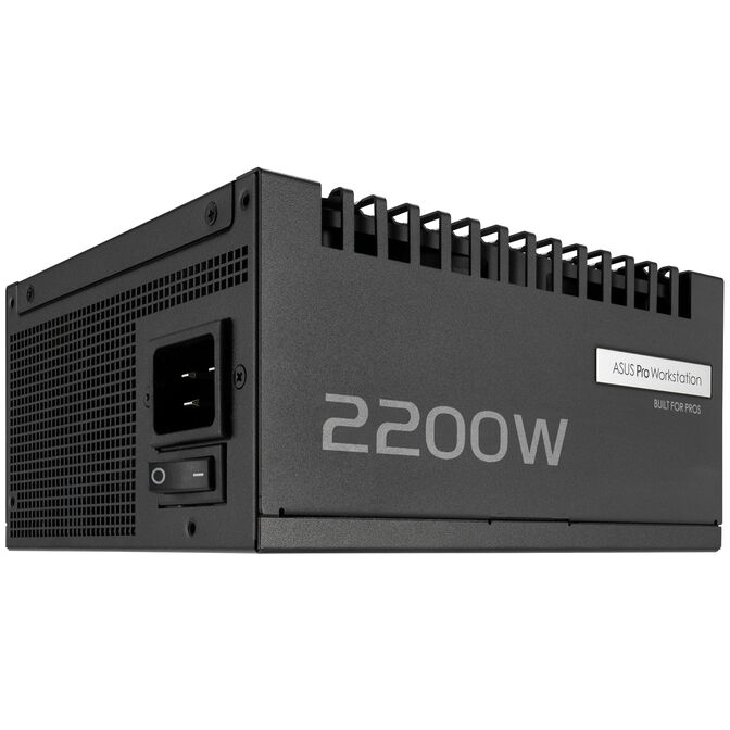 ASUS Pro WS Platinum, 80 PLUS Platinum Netzteil, modular, ATX 3.1, PCIe 5.1 - 2200 Watt image number 4