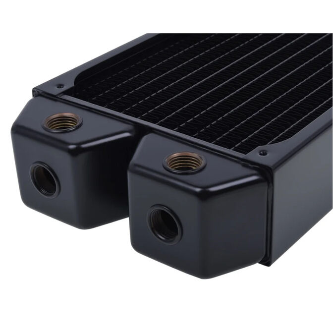 Alphacool NexXxoS XT45 Full Copper Radiator &ndash; 240mm, black image number 2